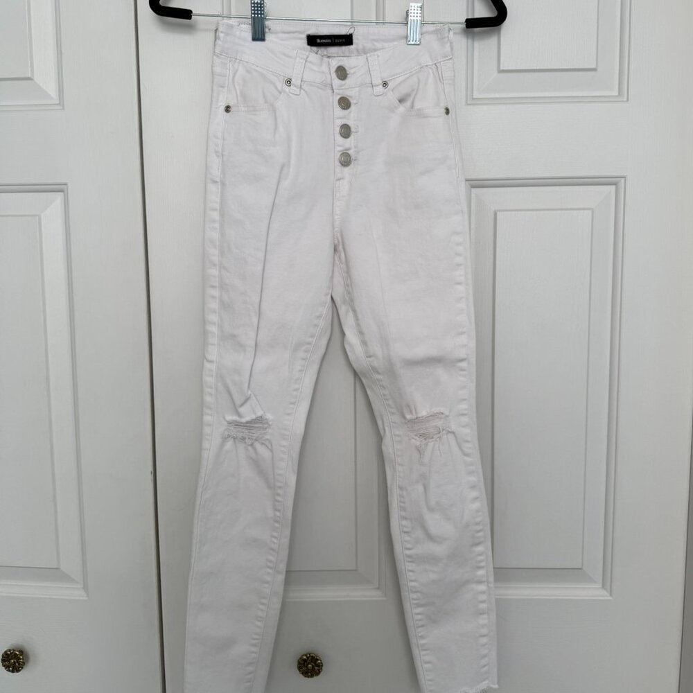 Bluenotes Emma High Rise White Jeggings – 27